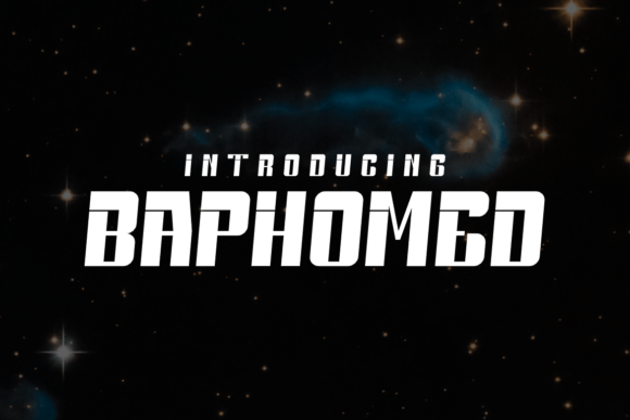 Baphomed: A Display Typeface That Brings Character to Your Brand Materials