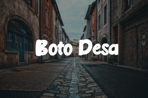 Boto Desa: A Web Designer’s Review of a Distinctive Display Typeface