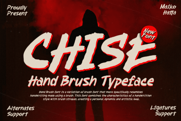 Chise: A Hand Brush Typeface Built for Real Branding