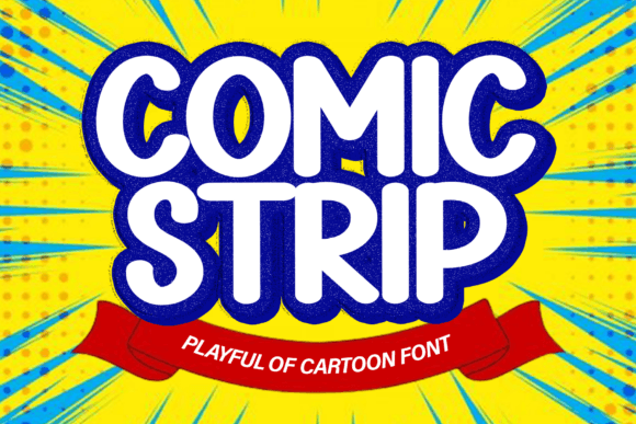 Comic Strip: A Display Font That Brings Casual Elegance to Branding