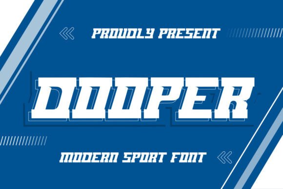 Dooper: A Display Font Built for Digital Impact