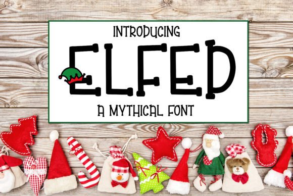 Elfed: A Playful Display Font for Web Designers
