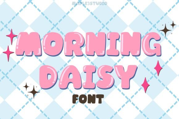 Marketing with Morning Daisy: A Display Font for Playful Campaigns