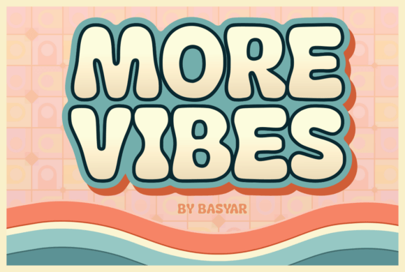 More Vibes Display Font: A Playful Typeface for Editorial Design