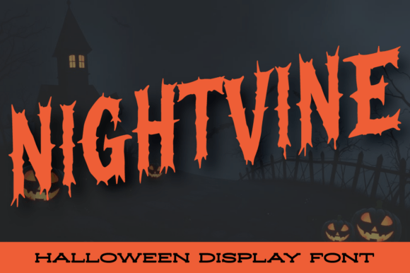 Nightvine: A Designer’s Take on a Twisted, Eerie Display Font