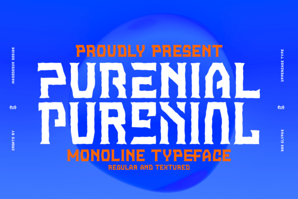 Purenial: A Display Font That Brings Editorial Character to Every Page