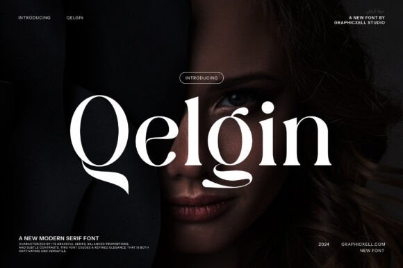 Qelgin: A Serif Font That Brings Elegance to Branding Projects