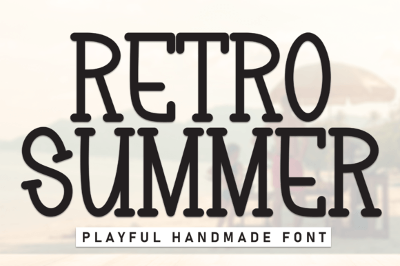Rerto Summer: A Handwritten Display Font for Campaigns