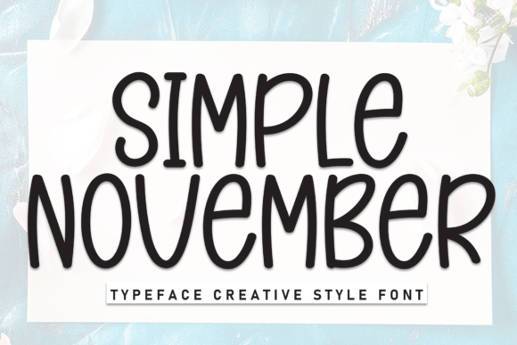 Simple November Brings a Handwritten Feel to Digital Layouts