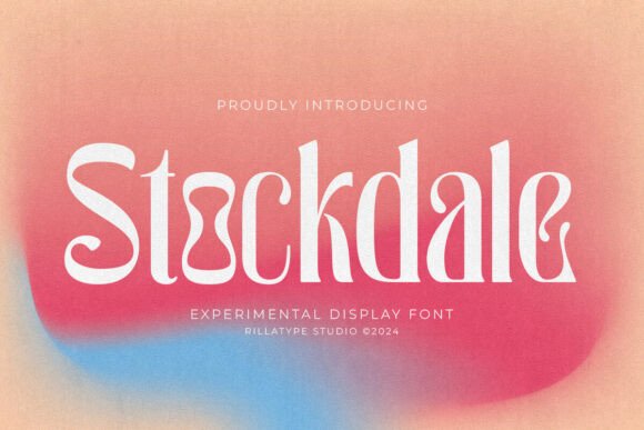 Stockdale: A Display Font That Elevates Campaign Storytelling