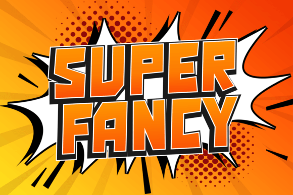 Super Fancy: A Playful Display Font for Makers