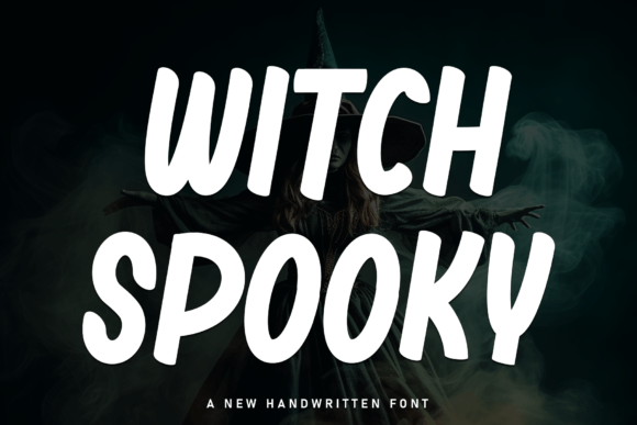 Witch Spooky Font: A Bold Display Typeface for Crafters