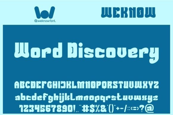 Word Discovery: A Display Font for Editorial Storytelling
