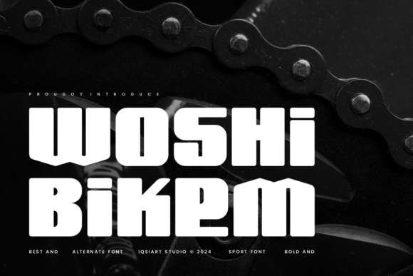 Woshi Bikem Font Review: A Bold Typeface for Small Business Branding